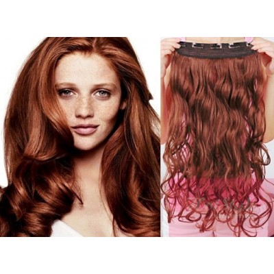 red clip in hair extensions